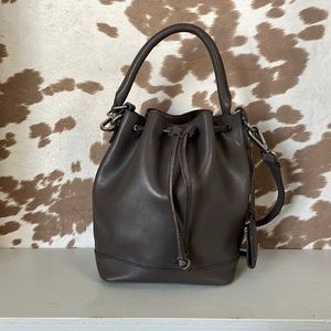 Madewell small lafayette bucket bag - grey